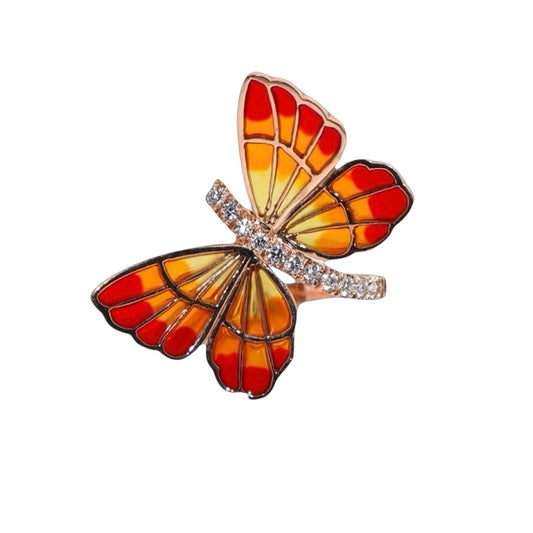 Butterfly Sunset Ring