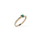 Mia Stackable Green Ring