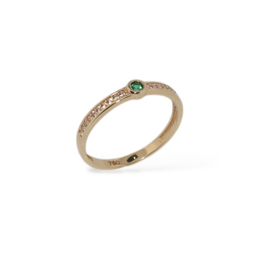 Bella Stackable Green Ring