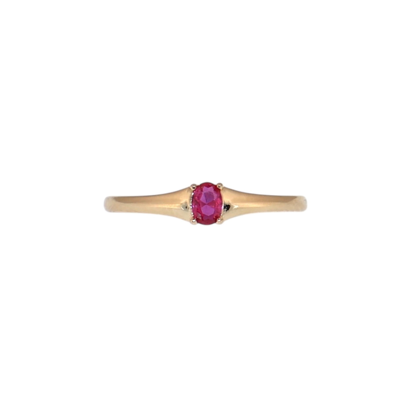 Clara Stackable Pink Ring