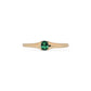 Clara Stackable Green Ring