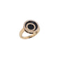 Luminous Orbit Gold Mood Ring