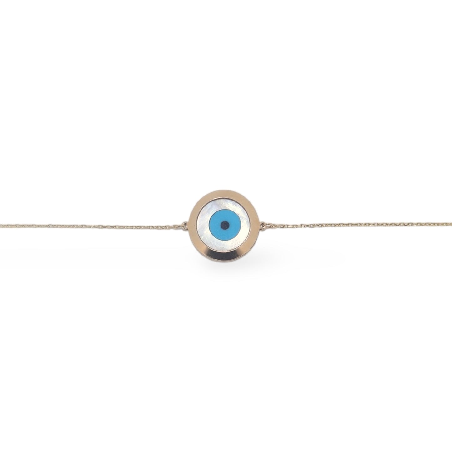 Classic Evil Eye Bracelet Gold