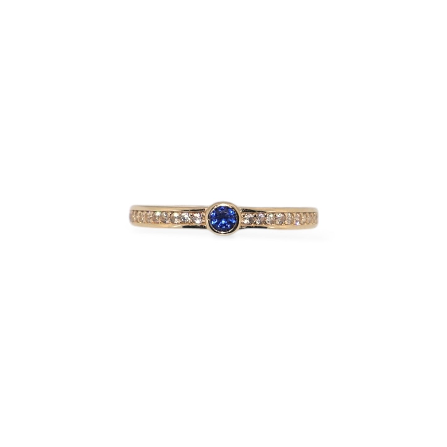 Bella Stackable Blue Ring