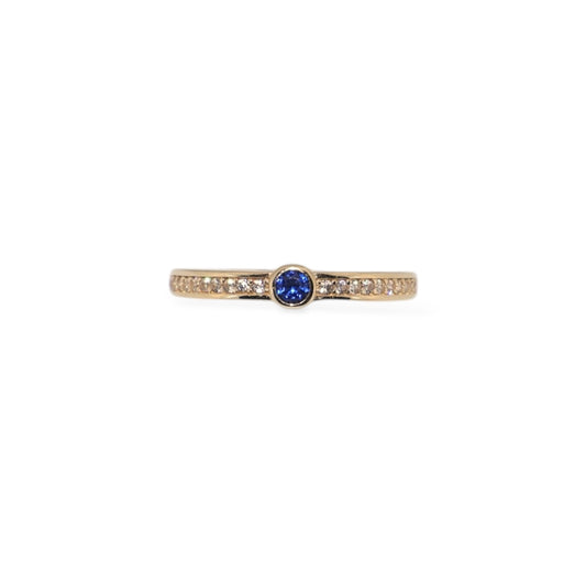 Bella Stackable Blue Ring