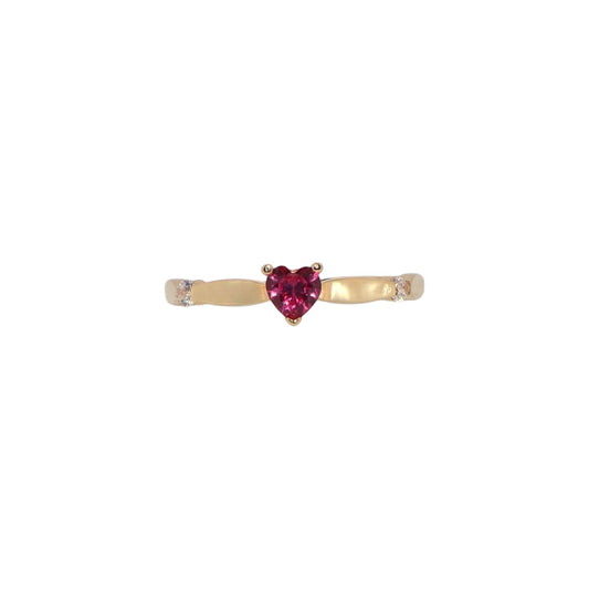 Mia Stackable Pink Ring