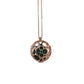 Luminous Orbit Rose Gold Necklace