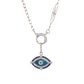 Celestial Sapphire Evil Eye Necklace