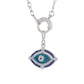 Celestial Sapphire Evil Eye Necklace