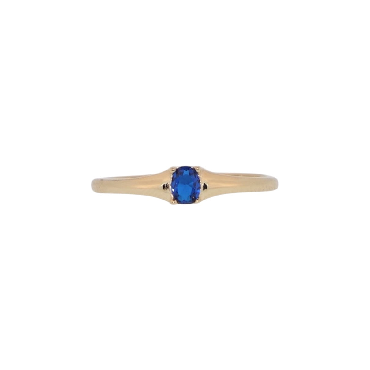 Clara Stackable Blue Ring