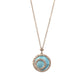 Luminous Orbit Mood Necklace Gold